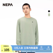 NEPA耐葩户外春夏男女同款 圆领T恤7JC5366 钓鱼图案长袖