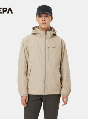 NEPA耐葩户外25秋冬新品男士夹克登山日常防风外套7L50601