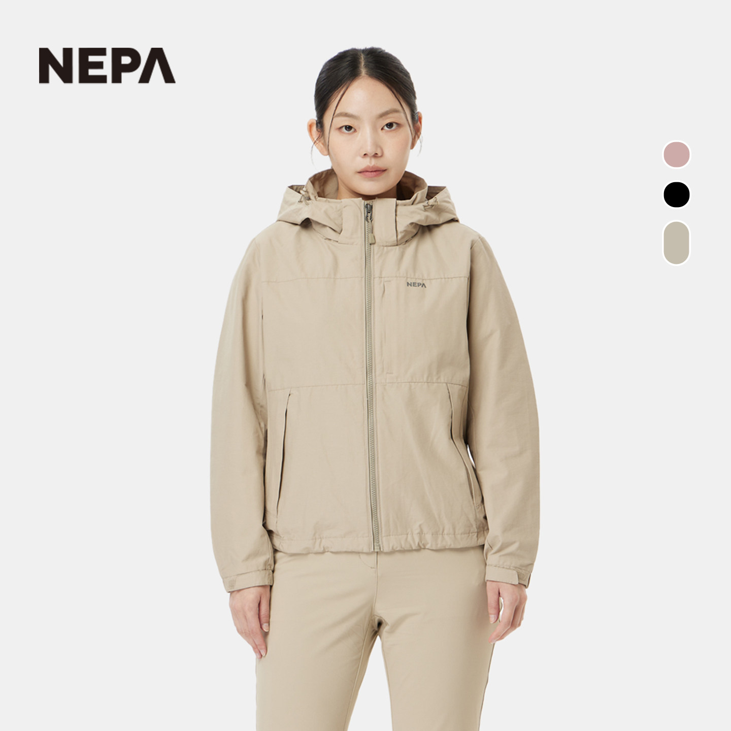 NEPA女士夹克登山日常防风外套图片