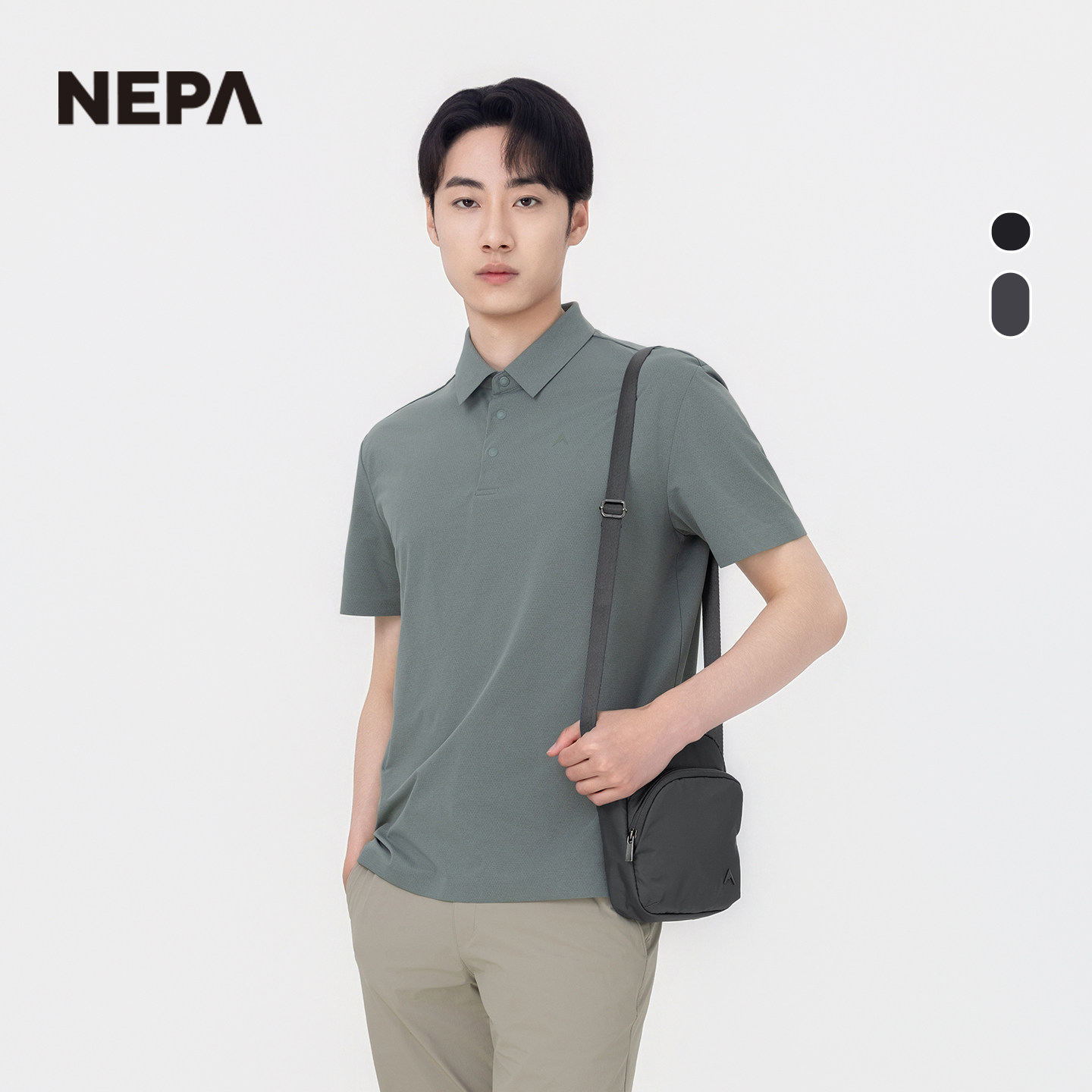 NEPA耐葩男女同款斜跨包图片