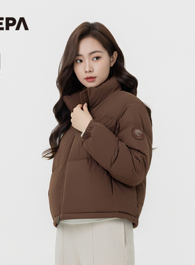 NEPA耐葩24秋冬户外羽绒服短款简约保暖舒适羽绒服女7K82017