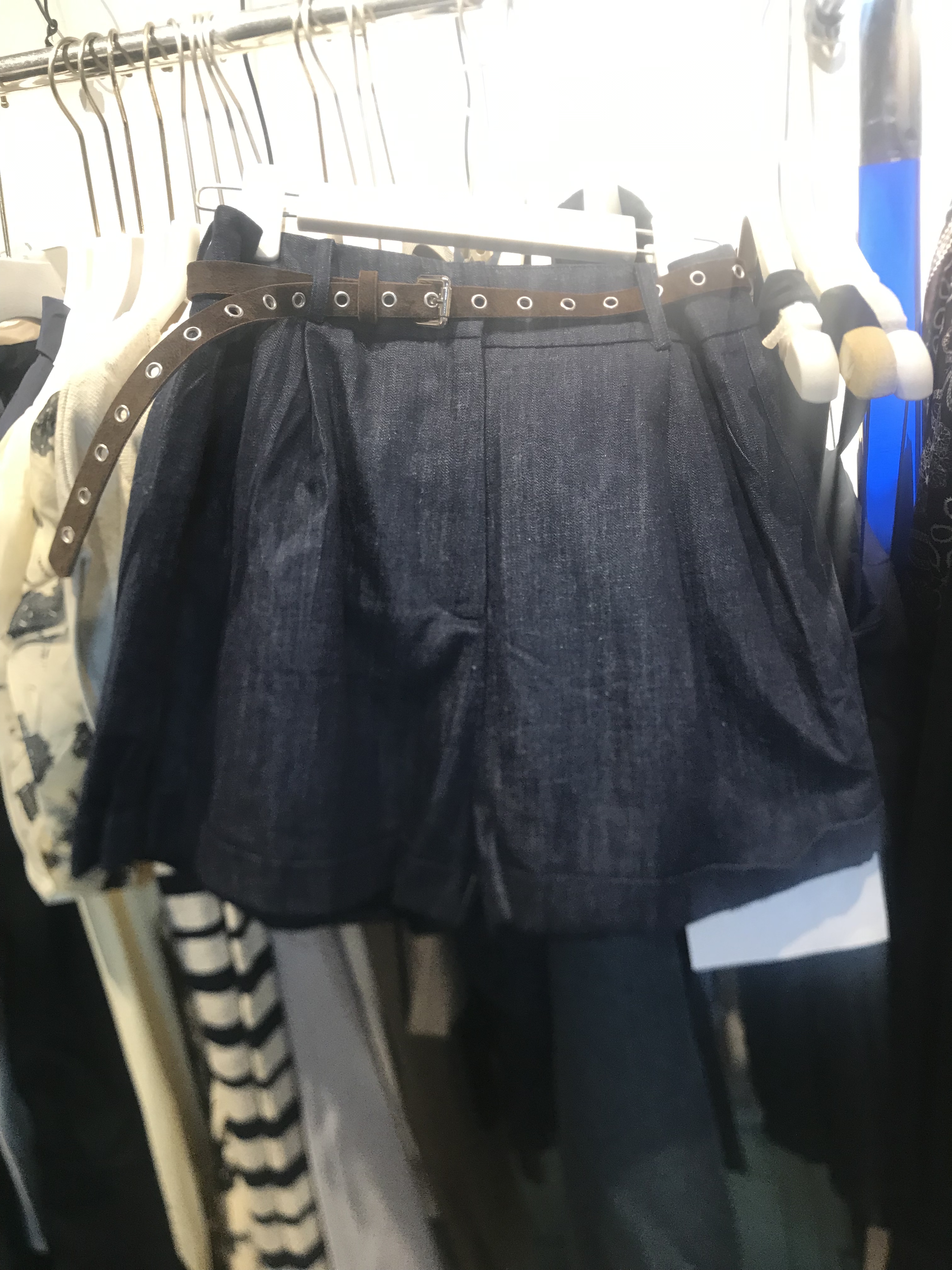 牛仔短裤新款L码
