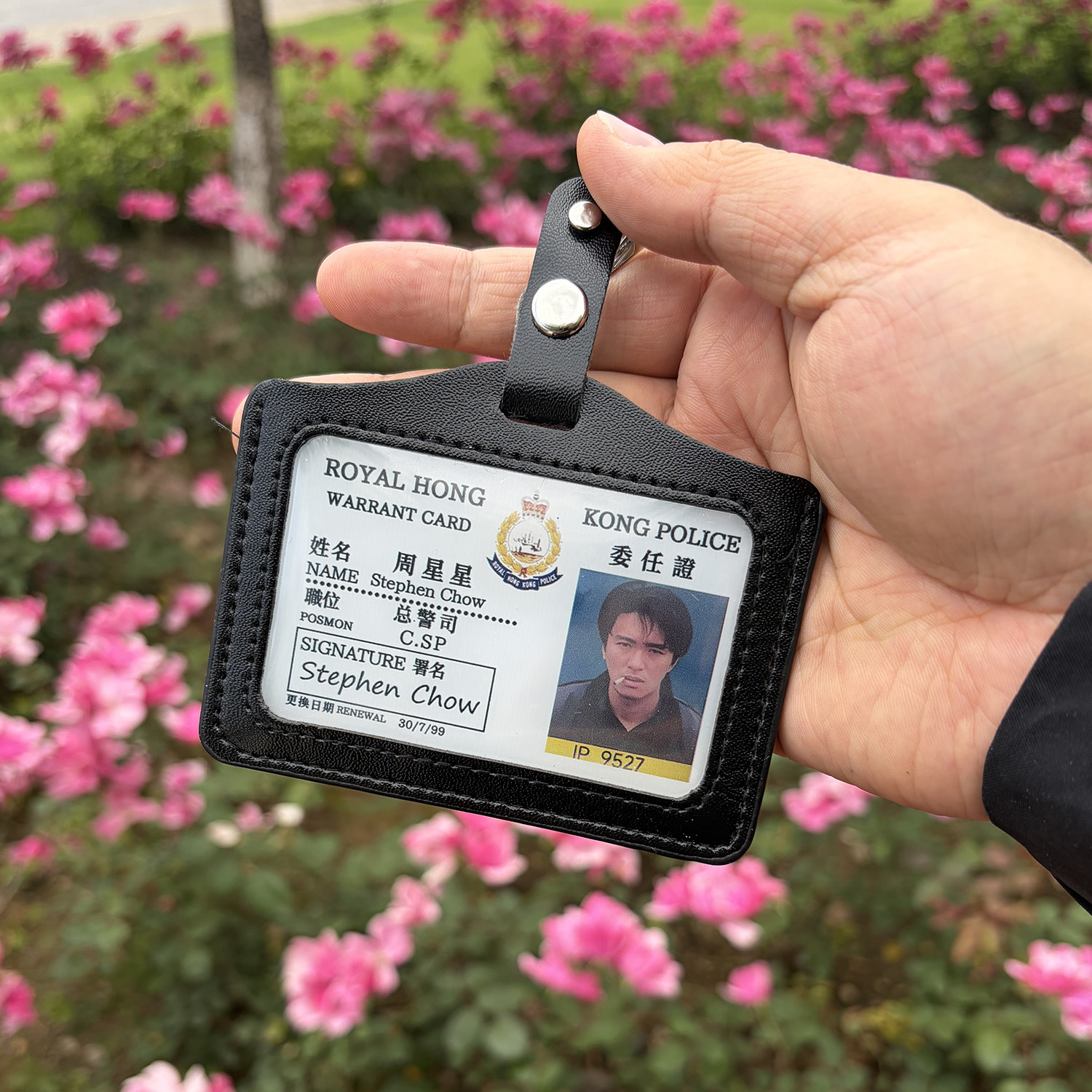 吴彦祖胸牌梁朝伟无间道周边工作证周星驰逃学威龙周星星徽章挂件