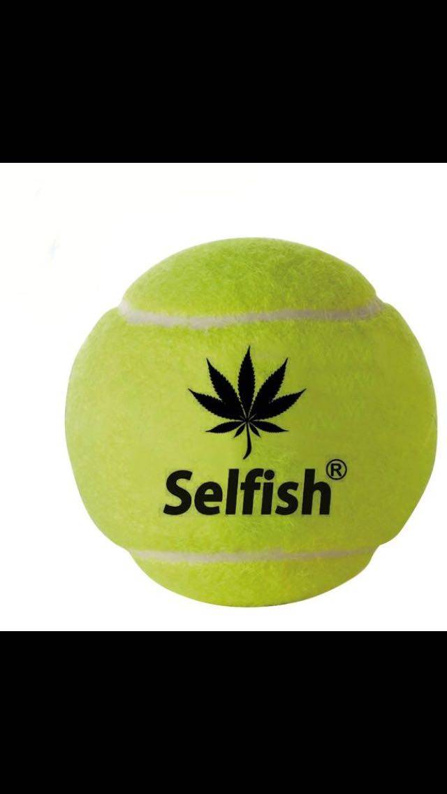 selfish自私18ss限量纪念网球 开季赠品 满588一起拍下 赠送一个