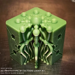 30um层厚 20um 微纳加工精密3D打印技术定制异形结构零件5um 10um