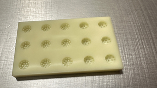 微纳加工精密加工八度光微纳3D打印微柱微孔PDMS模具耐高温材料