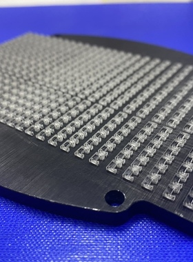 微纳结构零件高透明树脂无支撑3D打印八度光octavelight光固化DLP