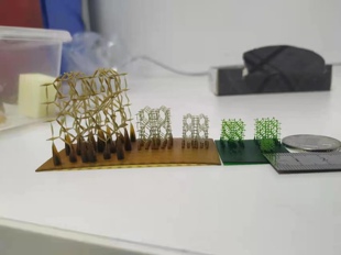 超高精度微纳加工3D打印微型点阵结构微柱微孔PDMS模具精密器件