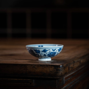 【搏泥幻化】麒麟纹敞口杯 60cc 瓷器茶周边