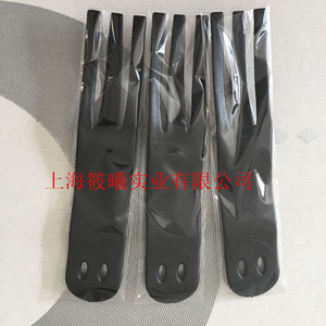 一次性塑料餐具 独立包装笑脸叉 蛋糕三齿叉 黑色/白色小叉 100只
