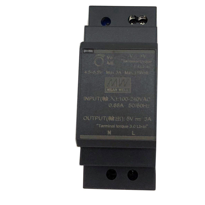 HDR-30-5导轨式明纬直流开关电源30W小体积阶梯代替DR电源