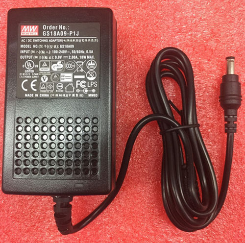 全新台湾明纬3插电源适配器GS18A07-P1J 18W 7.5V2A  2年质保
