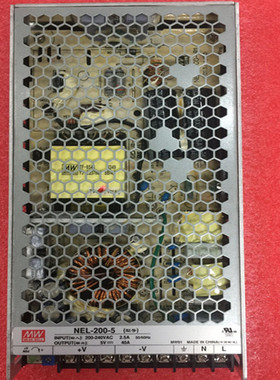 NEL-200-2.8 112W 2.8V40A超薄防潮台湾明纬LED彩色大屏电源