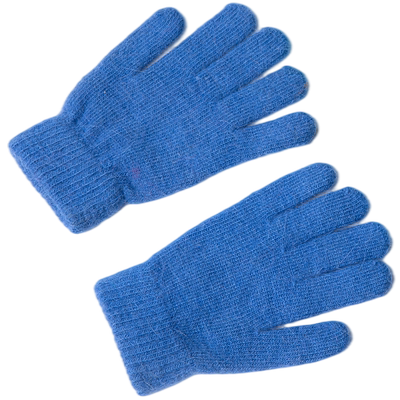 兔毛针织毛线手套冬季可爱五指