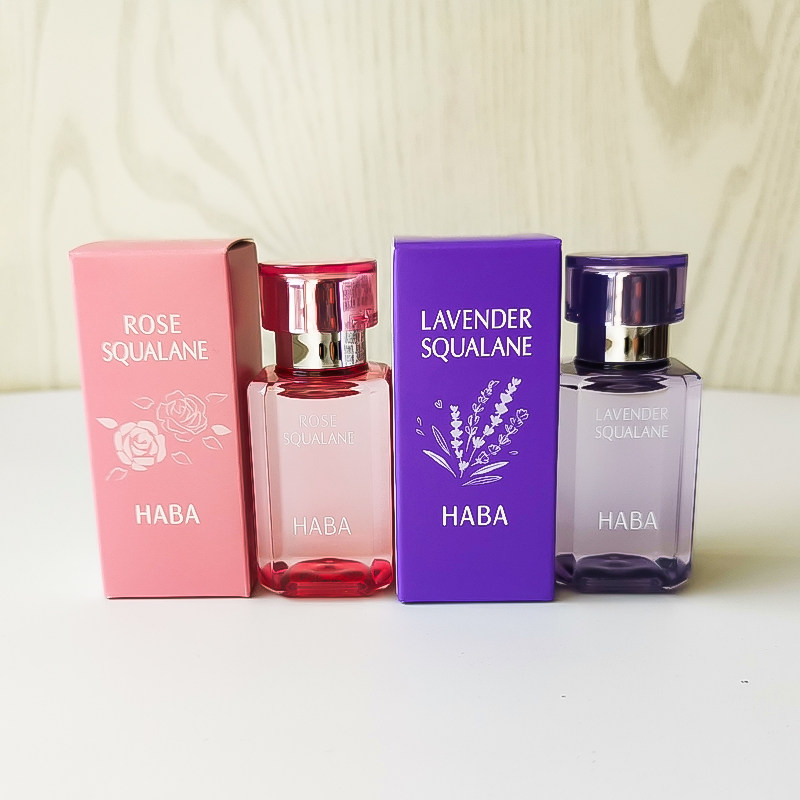 HABA鲨烷精纯美容油粉色玫瑰复方精油