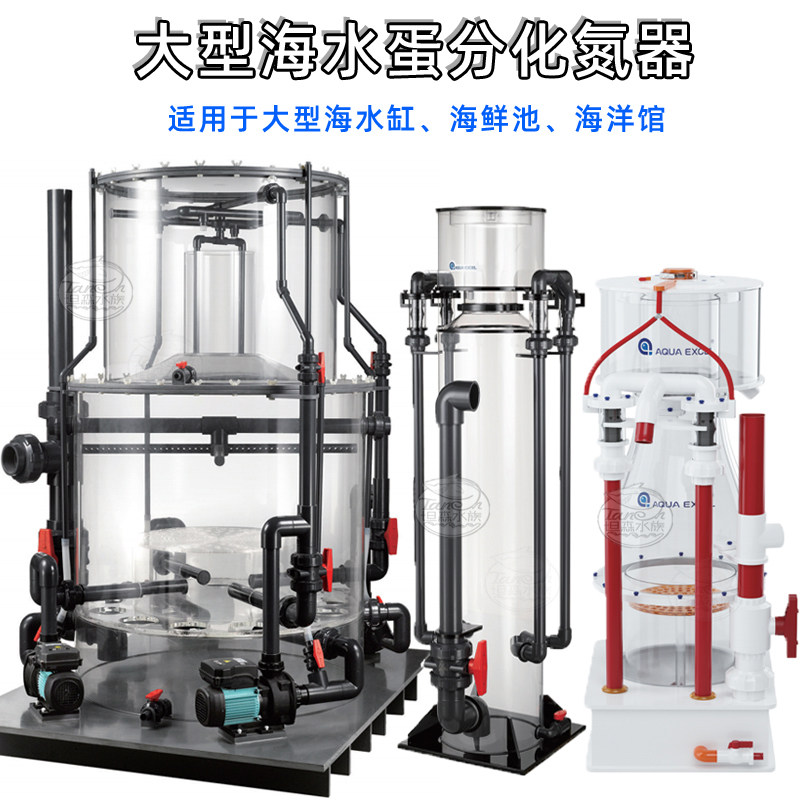 大型蛋分海鲜海水工程蛋白分离器海鲜池蛋白分离器养殖蛋分化氮器
