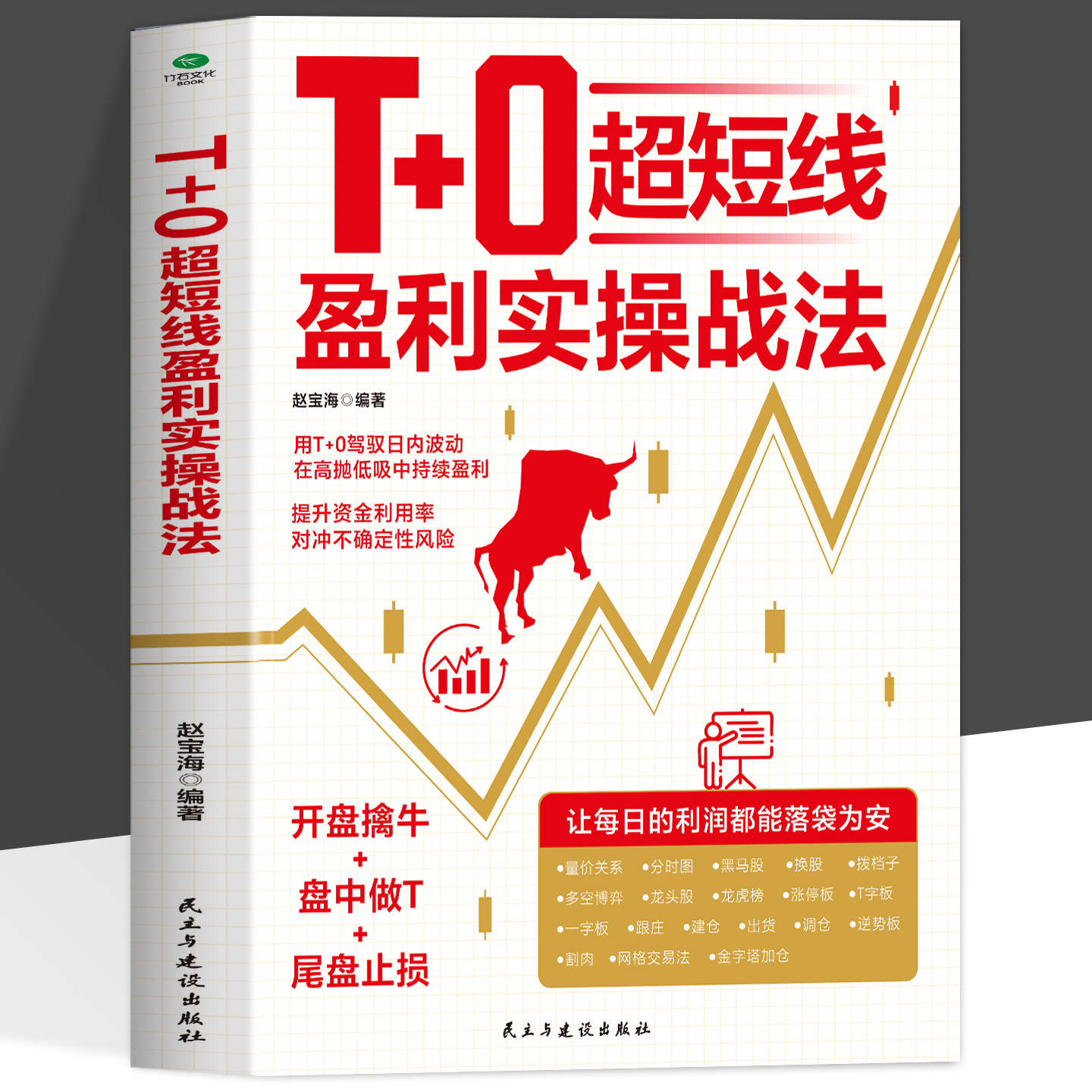 正版T+0超短线盈利实操战法开盘擒牛盘中做T尾盘止损用T+0驾驭日内波动在高抛低吸中持续获利超短线交易精进指南证券投资股票书籍