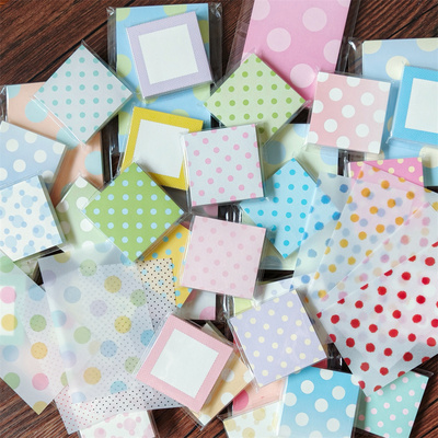 BOBOGD波点硫酸纸M5内页便签