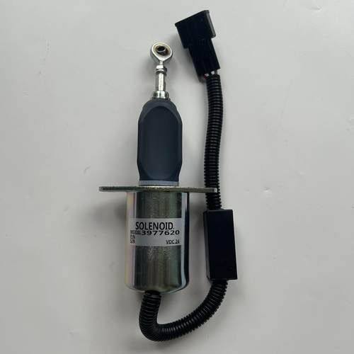 适用WD615 3977620发动机熄火电磁阀断油开关原厂配件