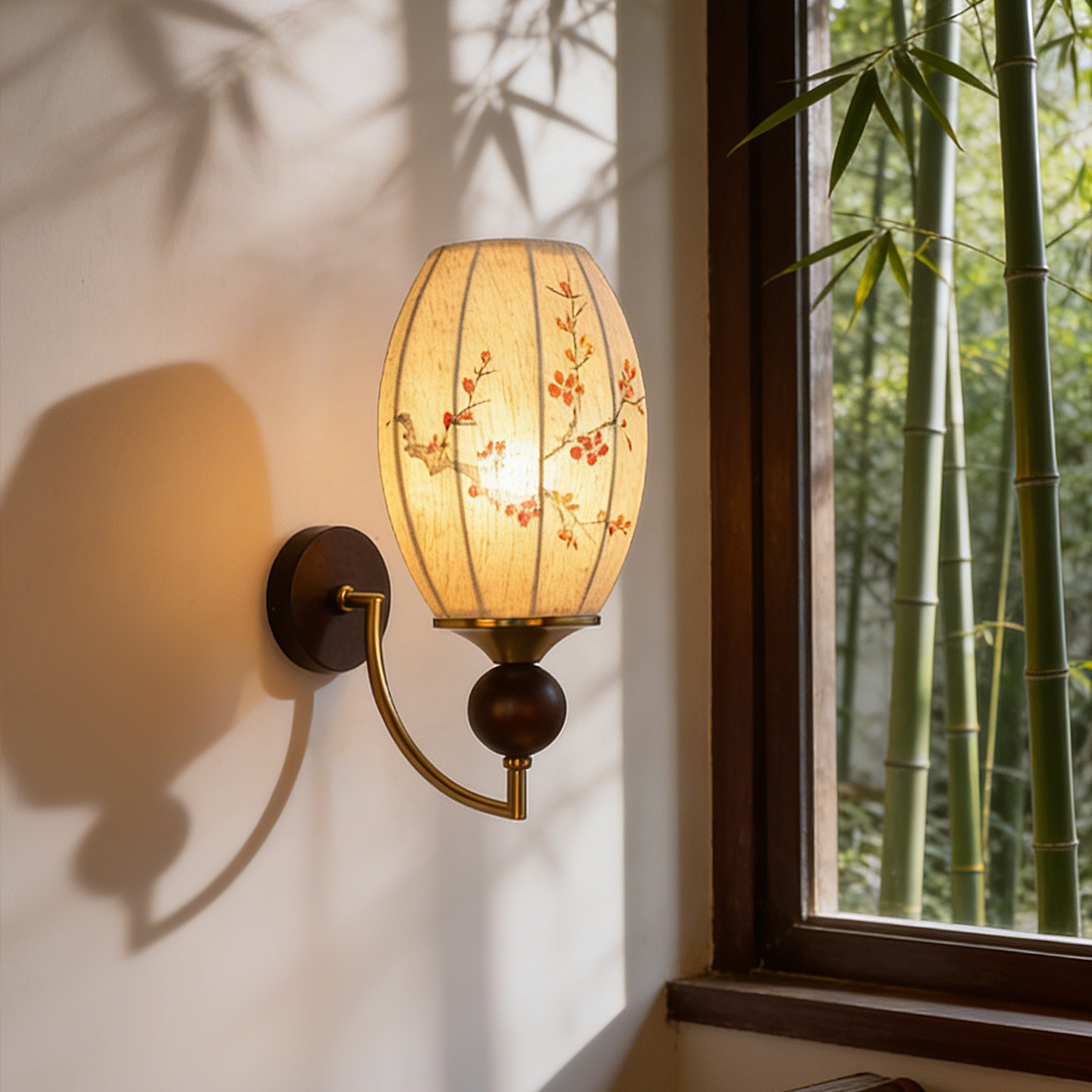 新款宋代美学新中式壁灯仿古主卧床头壁灯走廊过道客厅墙灯