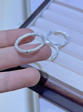 纯银哪吒同款乾坤圈戒指