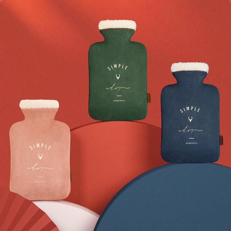 新国货热水袋注水暖宫女敷肚子