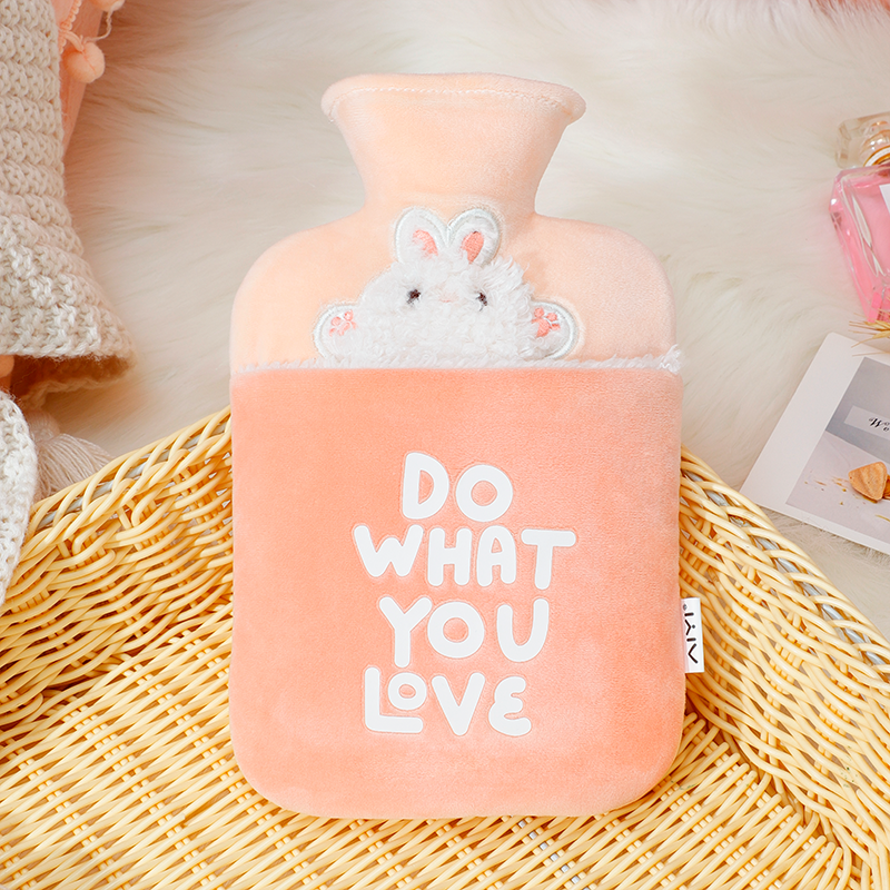 可插手热水袋注水暖水袋加厚防爆