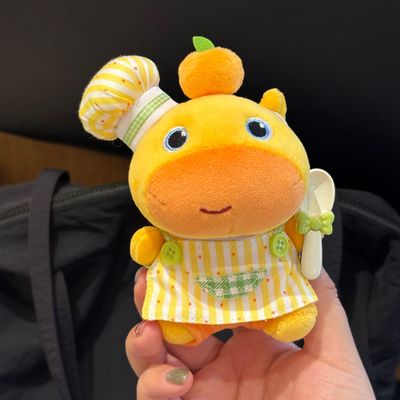 正品水豚噜噜10cm娃衣针织新款可爱玩偶公仔衣服换装自嘲熊情侣装