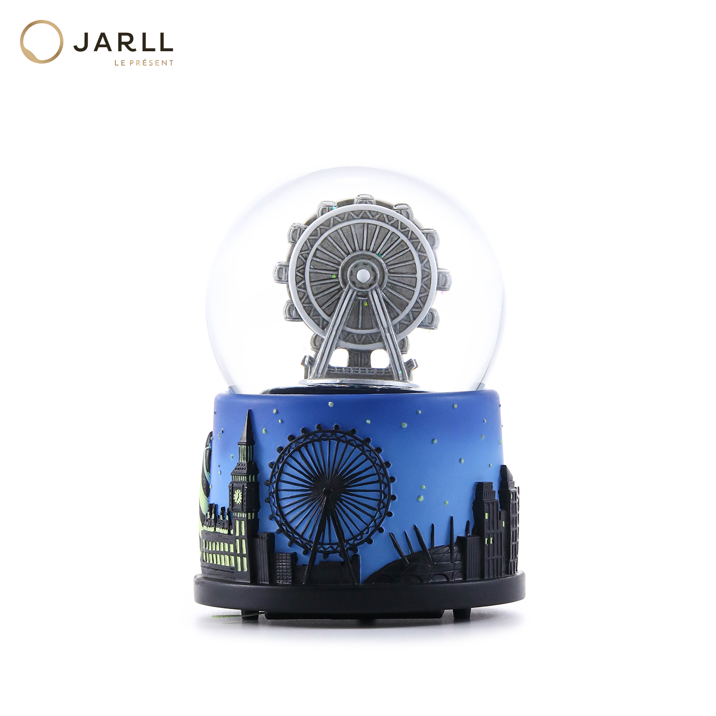 JARLL赞尔午夜摩天轮水晶球音乐盒旋转自喷灯光八音盒女友生日礼
