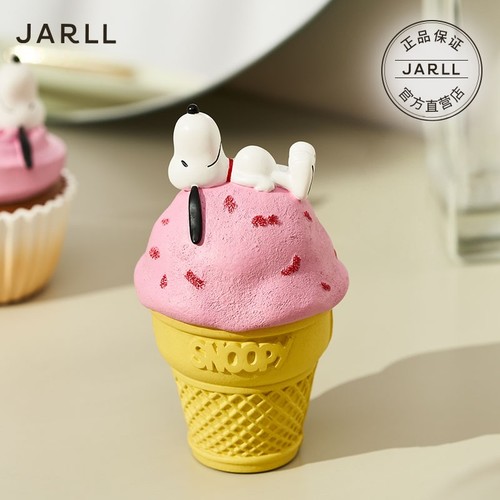 jarll史努比冰淇淋摆件摆饰