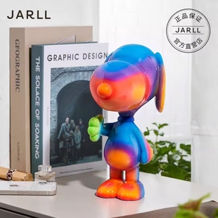 JARLL赞尔史努比客厅大件炫彩摆件送男生送朋友生日纪念礼物