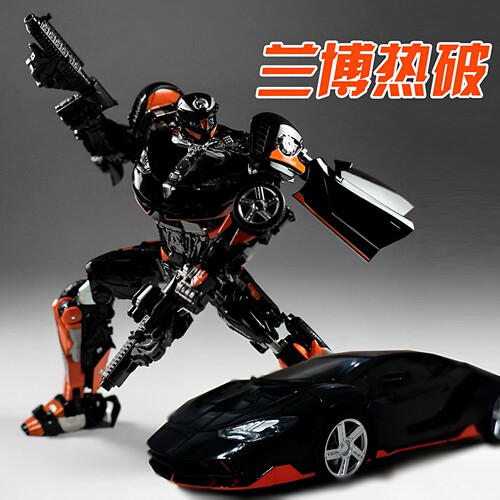 变形玩具热破金刚跑车汽车机器人