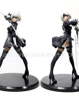 美少女尼尔机械纪元2B小姐姐模型手办动漫批发机箱摆件玩具礼物