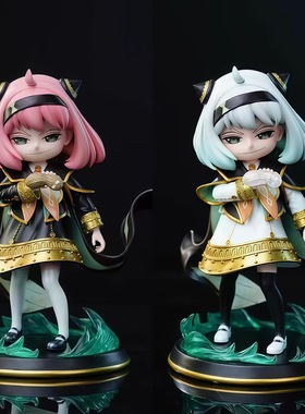 间谍过家家动漫系列流萤阿尼亚COS花生骑士创意模型摆件盒装手办