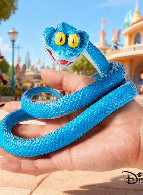 疯狂动物城2周边蛇盖瑞解压盲盒模型朱迪尼克手办全身可动摆件