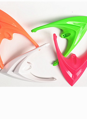 摩托车JOG100福喜花嫁福禧改装尖尾翼尾架后尾翼后车架塑料装饰件