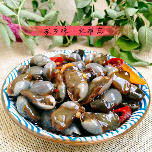 盐城黄泥螺无沙甜辣个头大手作脆