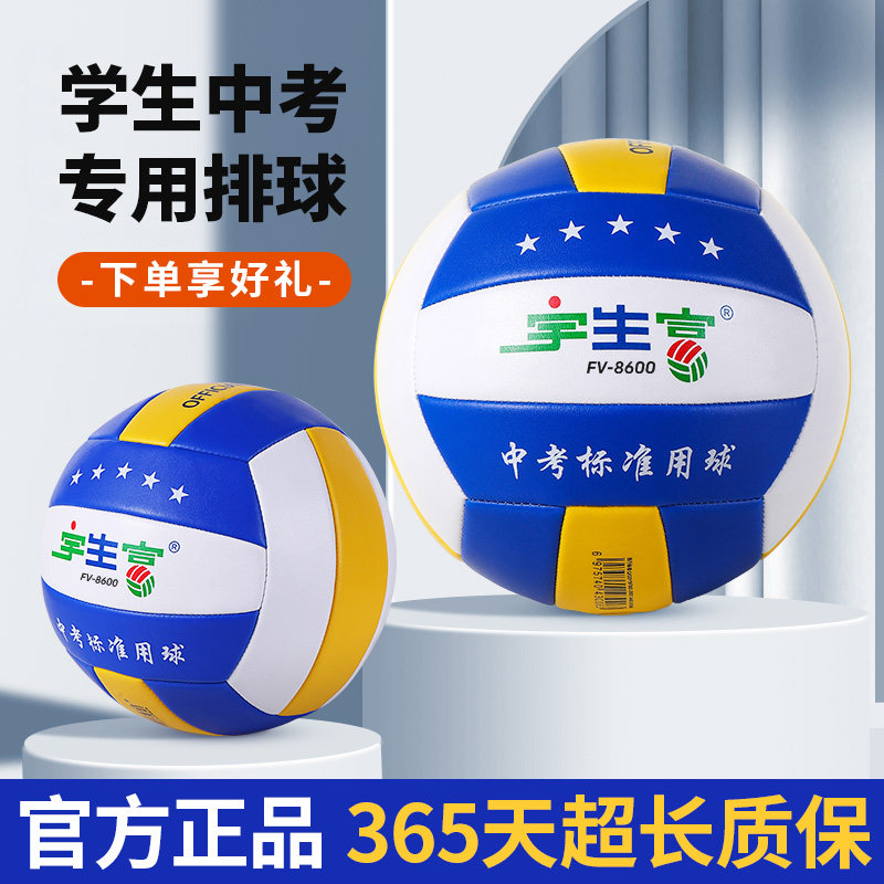 排球中考学生专用5号初中小学生少年男女专用软式气比赛训练排球