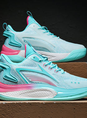 apl科比专业篮球鞋男款青少年摩擦有声实战儿童减震球鞋减空域鞋