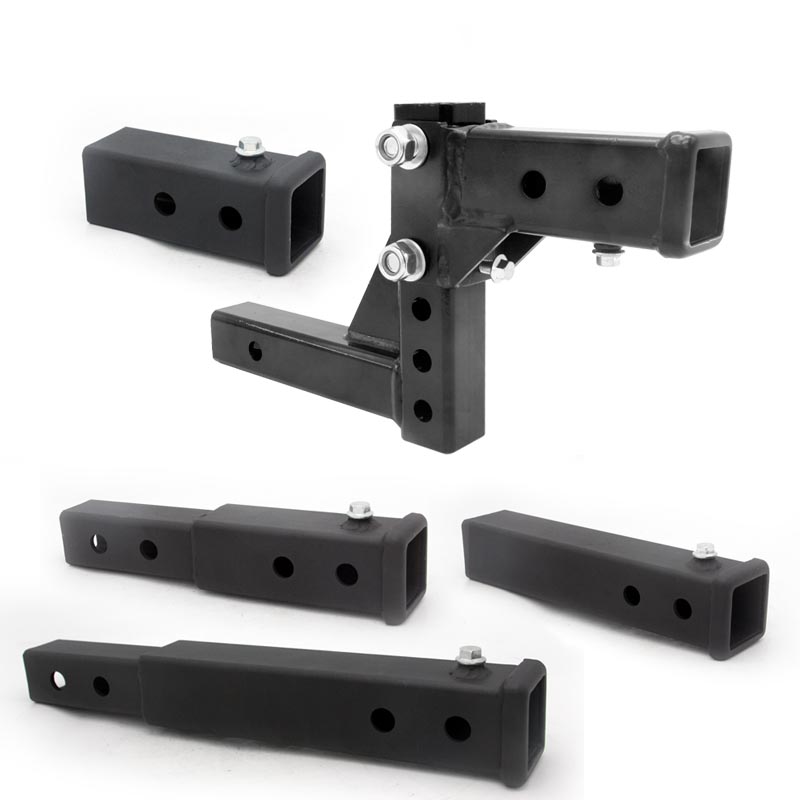 拖车钩方口座拖车杠套管延长方口