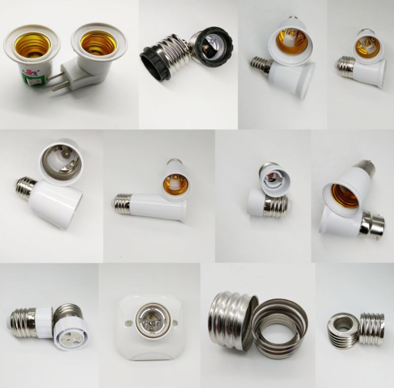 加長燈頭轉換器轉接E27轉E27B22GU10MR16G9G24螺旋E14轉E27螺口