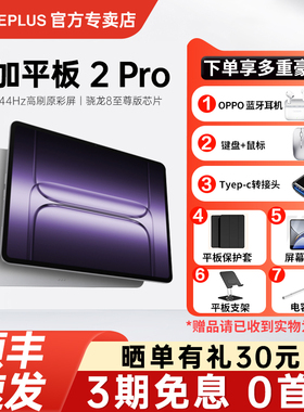 OnePlus/一加 平板 2 Pro平板电脑骁龙8至尊版芯片办公学习平板