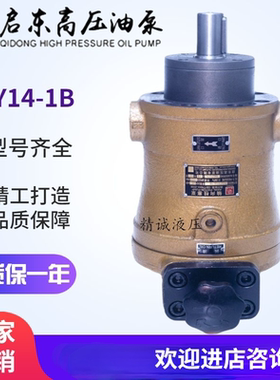 启东精工牌10/16/25/32/40/108/160/250/400SCM14-1B轴向柱塞泵