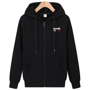 2020新款 外套秋季 潮流宽松连帽衣服春秋搭配运动加绒卫衣 开衫 男士