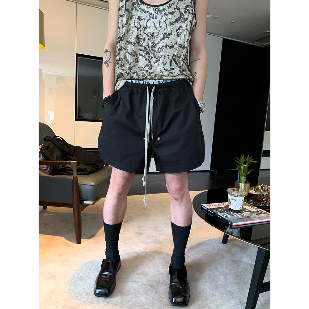ESC MAN STUDIO/自制 R0风一条夏季不能错过的百搭短裤 全松紧腰