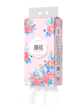 漫花10000张悬挂式抽纸