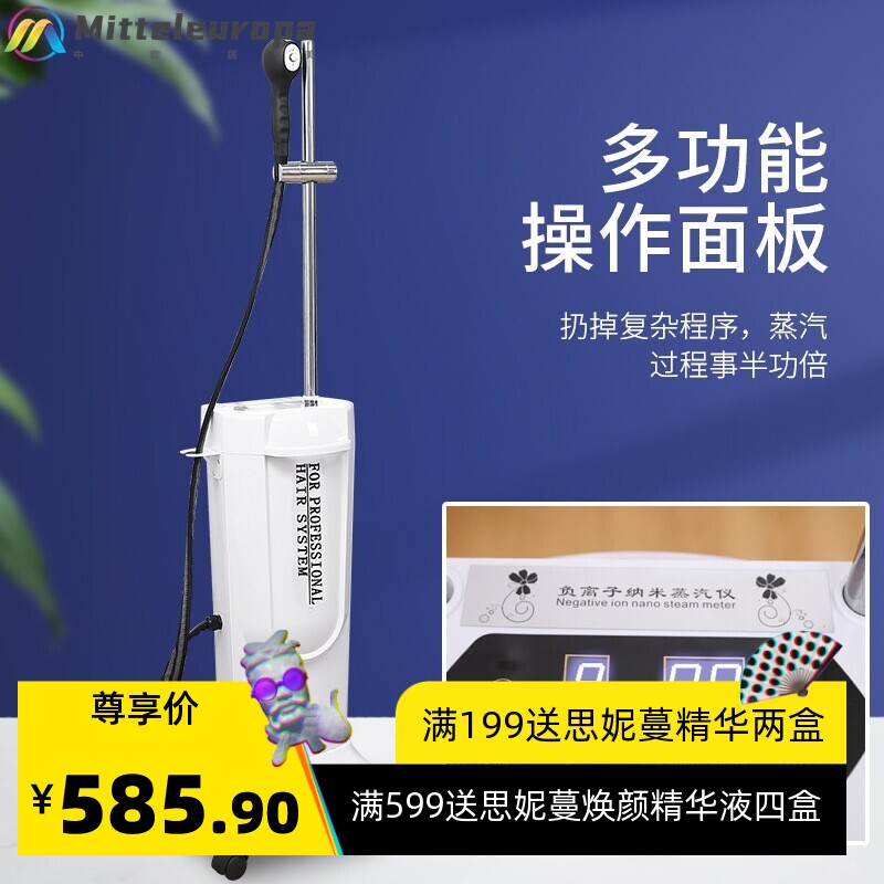 立式纳米喷雾机补水喷雾器蓝光热喷美发护理仪