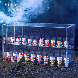 凯蒂猫手办摆件动漫周边盲盒人偶模型可爱公仔玩偶挂件kt猫礼物萌