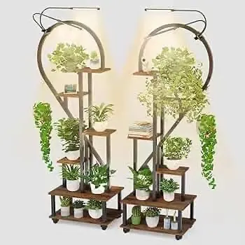 花架子多层室内客厅绿萝卧室家用省空间阳台装饰落地心形创意金属