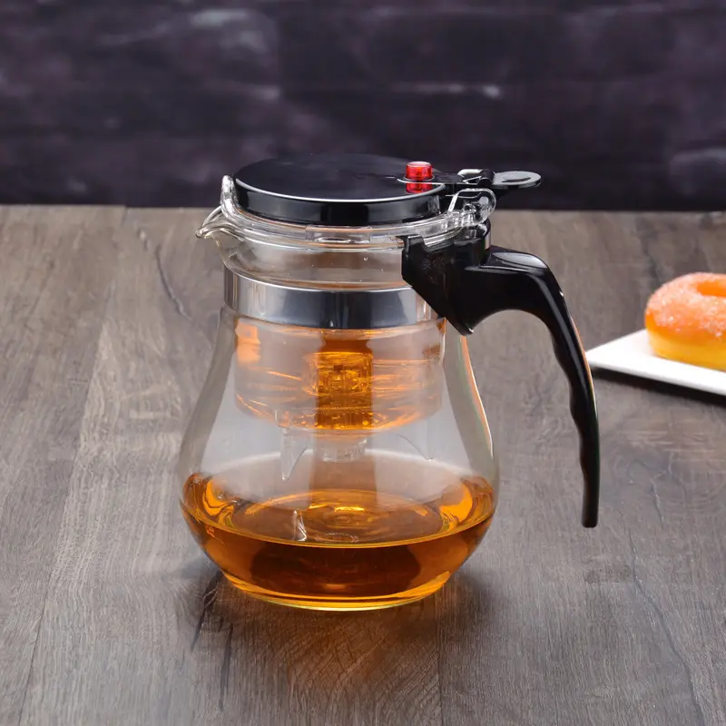 飘逸杯大容量玻璃茶具泡茶壶茶水